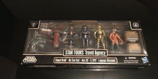 Exclusive Star Wars Disney Theme Park Edition: Star Tours Travel Agency Set Htf