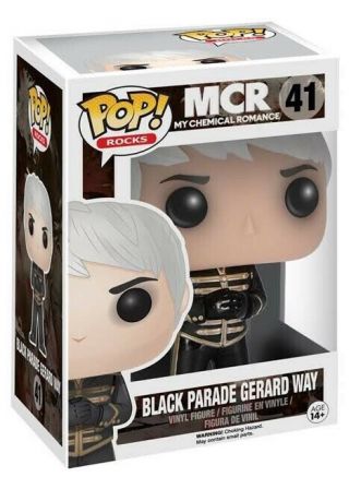 My Chemical Romance - Black Parade Gerard Way Pop Vinyl Figure Funko Vaulted