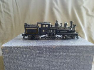 Brass United Ho Steam Locomotive Black,  Class " B ",  2 Track Shay Made In Japan