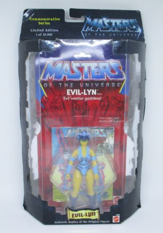 Motu Evil - Lyn Commemorative Figure Masters Of The Universe Moc Mattel 2000