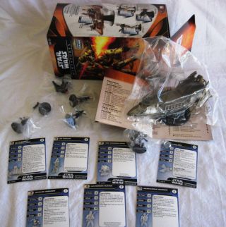 Star Wars Miniatures Bounty Hunters (wotc) Booster Contents 