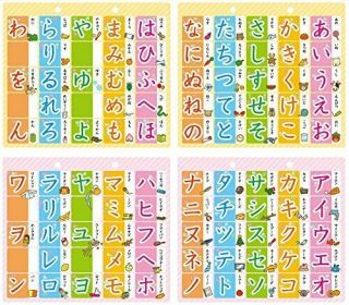 As many times as possible Practice sheet hiragana and katakana 3