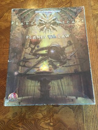 Dungeons And Dragons Planes Of Law Box Set,  Planescape,  Ad&d 2603,  Complete