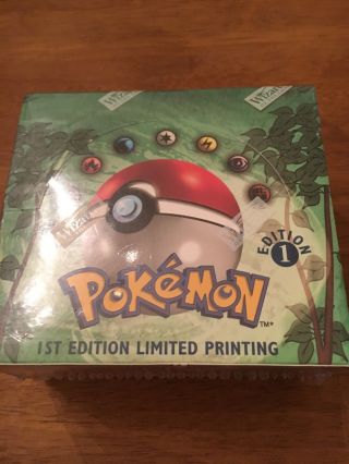Pokemon Jungle 1st Edition Booster Box 36 Packs Usa Only