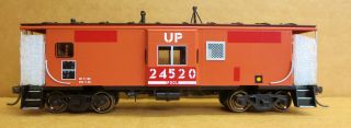 Overland Omi - 3723.  2 Up " Ca - 13 " Caboose 24520 Factory Paint.  Brass Ho