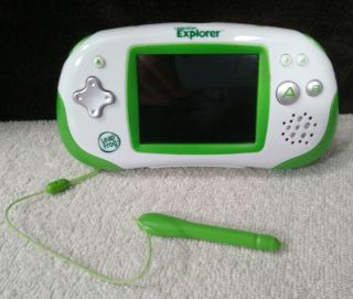 Leap Frog Leapster Explorer Learning System,  4 Games & Case Great 5