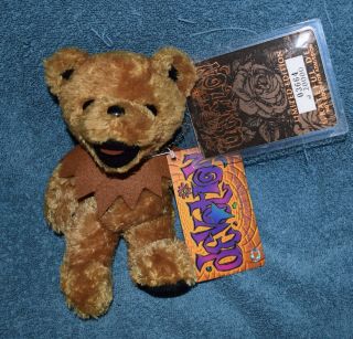Grateful Dead Devotion 7 " Dancing Bean Bear - With Tags