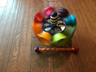 B.  BYou Piccolo Carousel Bells Chimes Toy Target Battat Baby Musical Instrument 3