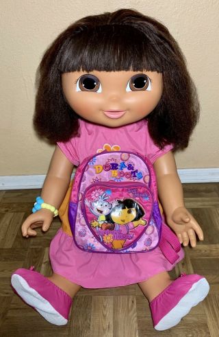 2006 Mattel Huge Talking/singing My Friend Dora The Explorer Life - Size Doll Rare