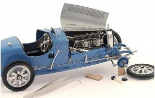 1/18 CMC 1924 Bugatti Type 35 Grand Prix Blue M - 063 NIB 8