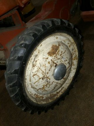 Allis Chalmers 190 xt pedal tractor barn find.  left it how I found it 9