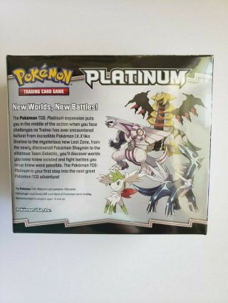 Pokemon Platinum base set Booster Box x1 Factory 6