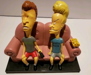 Beavis And Butthead Tv Talkers Figure 1996 Mtv On Couch Butt - Head No Sound