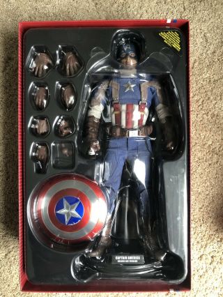 Hot Toys 1/6 Marvel Captain America Mms240 Golden Age Winter Soldier