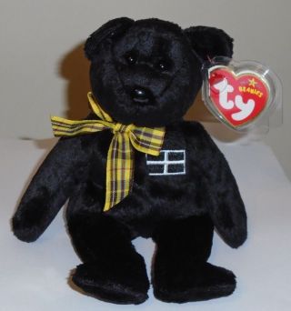 Ty Beanie Baby Kernow The Bear (uk Exclusive) Mwmt
