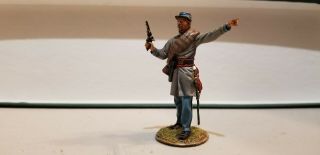 First Legion American Civil War Acw 042 Confederate Lieutenant With Pistol