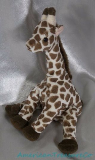 2006 Ty Beanie Babies Plush Velvety Soft Spotted 8 " Slamdunk The Baby Giraffe