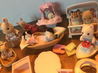 Calico Critters Toys “baby Nursery” Set,  Critters