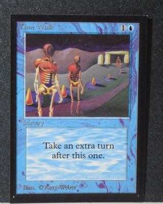 MTG Magic The Gathering - Collectors ' Edition CE - Time Walk x1 3