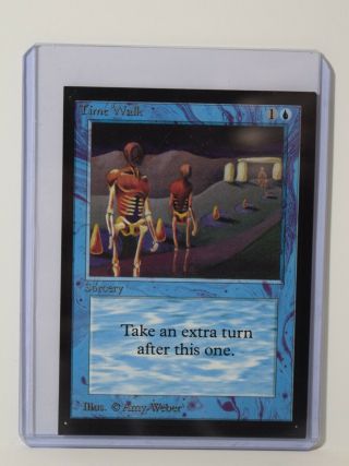 MTG Magic The Gathering - Collectors ' Edition CE - Time Walk x1 5