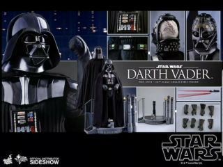 Hot Toys Star Wars Darth Vader Mms468 Authentic Esb Skywalker