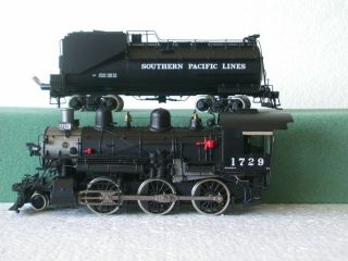 Sunset Models Ho Brass Southern Pacific Sp 2 - 6 - 0 M - 6 Painted No Sound Dc Only