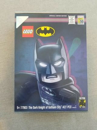 Sdcc 2019 Exclusive Lego Batman Dark Knight Of Gotham Set /1500