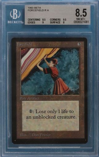 Mtg Beta BGS 8.  5 Forcefield | Magic the gathering | 8.  5 9.  5 9 8 | 3