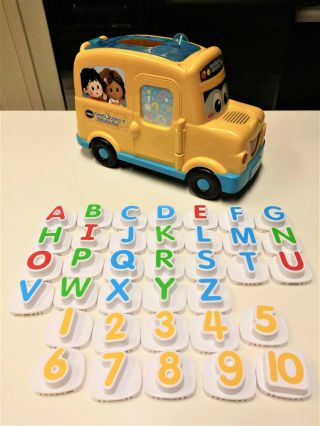 Vtech Count And Learn Alphabet Bus Complete