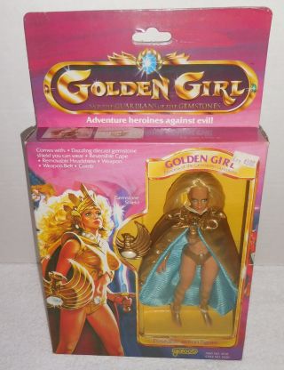 Golden Girl 1984 Galoob Princess Of The Gemstone Guardians = Variant Figure
