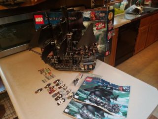 Lego 4184 Pirates Of The Caribbean The Black Pearl Complete Extra Mini Figures