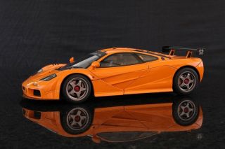Mclaren F1 Lm Edition Historic Orange 1:18 Diecast Car Model By Autoart 76011