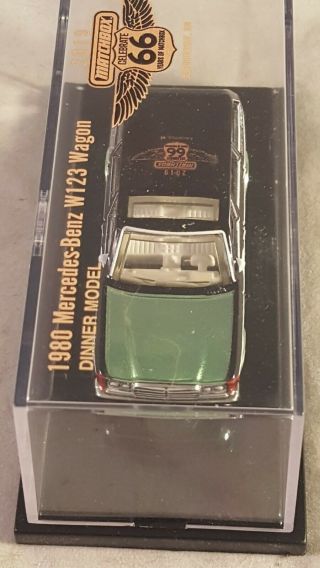 Matchbox 2019 17th Gathering Convention 1st Dinner / 1980 Mercedes Wagon / Green 7