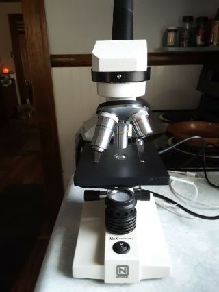 National 131 Microscope W / Wf 10 × 18 Mm Eyepiece.