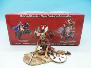 Black Hawk Toy Soliders Zama Rome Vs Carthage Wounded Lucanian Bh - 0302 54mm