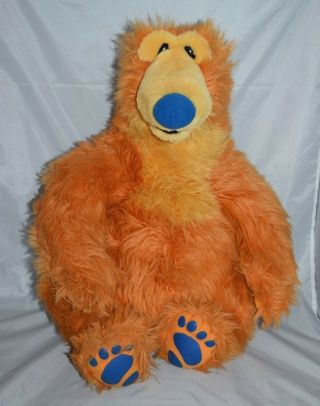 Large 22 " Bear In The Big Blue House Plush Disney Mattel Jim Henson Arcotoys