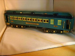 Mth/lionel 10 - 1114b Standard Gauge Blue Comet Westphal Coach