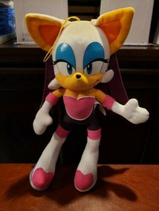 Rouge The Bat Great Eastern Entertainment Plush Toy Rare Sonic The Hedgehog