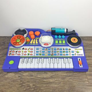 Kidijamz Studio Vtech Player Keyboard Microphone Music Dj Toy Station