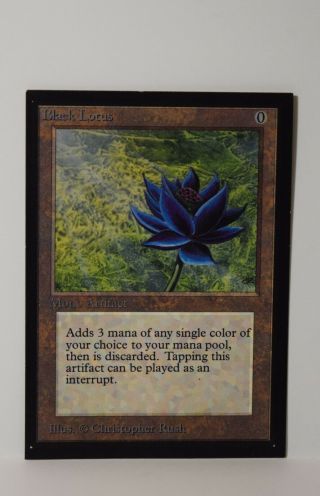 MTG Magic the Gathering - Collector ' s Edition - Black Lotus x1 2