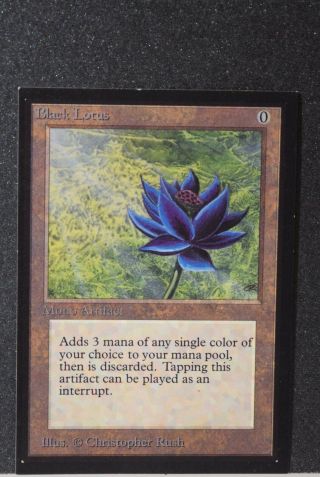 MTG Magic the Gathering - Collector ' s Edition - Black Lotus x1 4