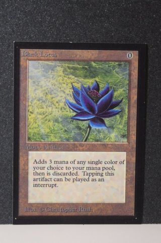 MTG Magic the Gathering - Collector ' s Edition - Black Lotus x1 5
