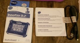 VTech InnoTab 3S Sophia 1st Learning Tablet Game System - 11 games & accessories 7
