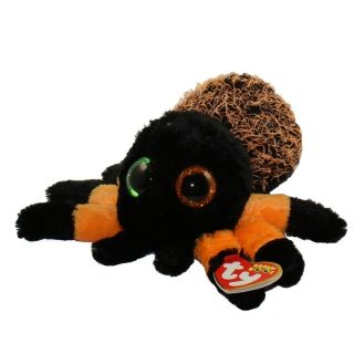 Ty Beanie Boos - Hairy The Spider (glitter Eyes) (6 Inch) - Mwmts Boo Toy