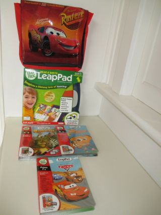 Leapfrog Read And Write Leappad Learning System Bundle With Carry Bag & 4 Books