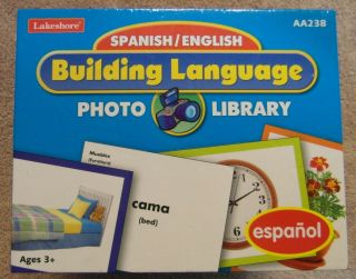 Lakeshore Spanish/english Building Language Photo Library,  Aa238,  Pre - Owned