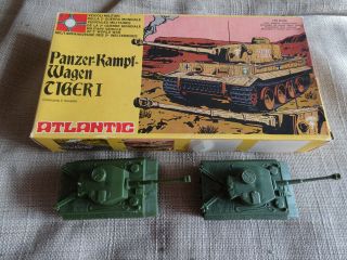 1/72 Ho Atlantic Ww2 German Tiger Tanks