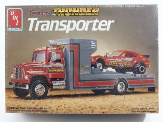 Tennessee Thunder Transporter Truck Amt Ertl 1:25 Model Kit 6636
