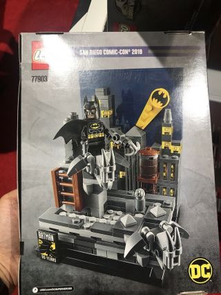 Sdcc 2019 Lego Batman The Dark Knight Of Gotham City Set Limited Dc Mini - Figure