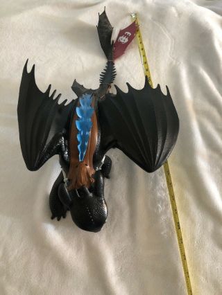 2014 Dreamworks How To Train Your Dragon 22 " Toothless Nightfury Action Figure